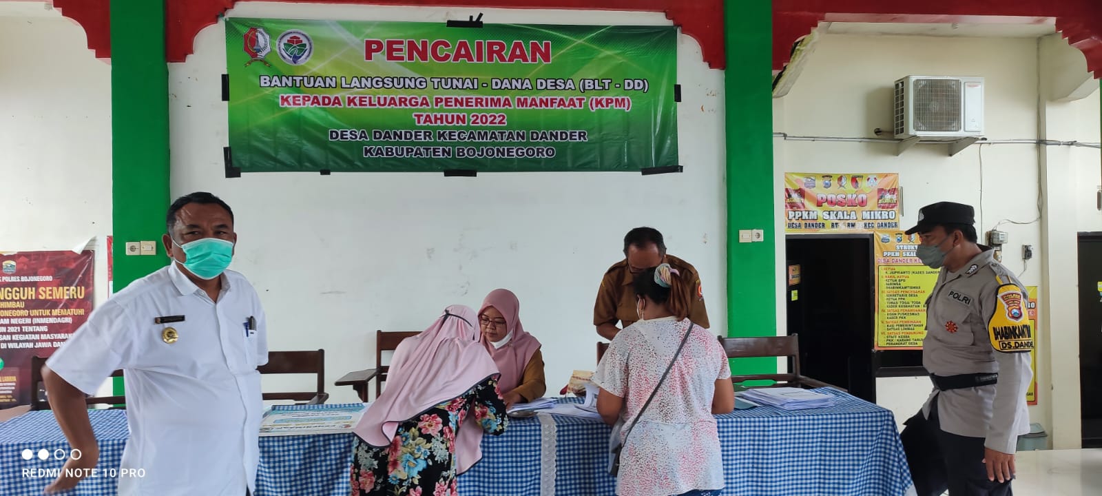 Pencairan BLT DD Bulan Januari – Maret 2022
