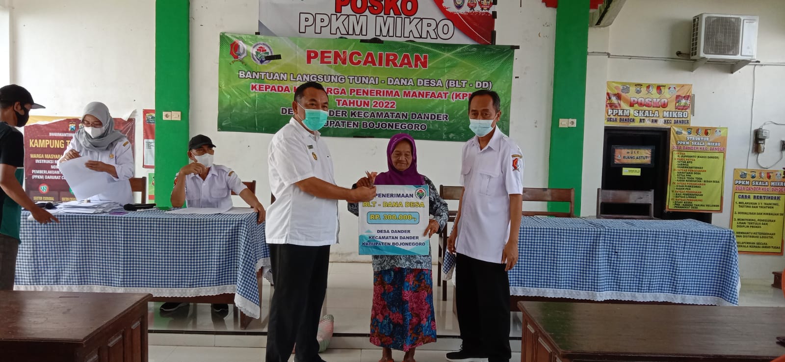 Pencairan BLT DD Bulan April 2022