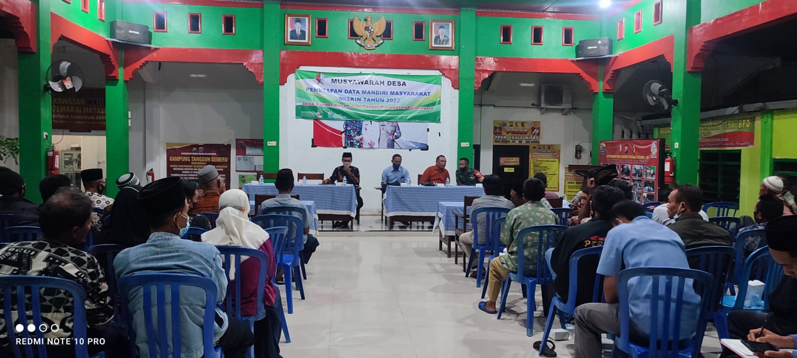 Musyawarah Desa Penetapan Data Miskin Desa Dander Tahun 2022