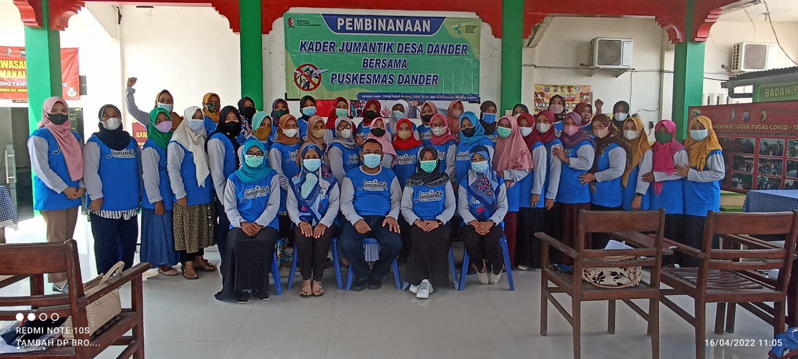 Pembinaan Kader Jumantik Desa Dander Bersama Puskesmas Dander