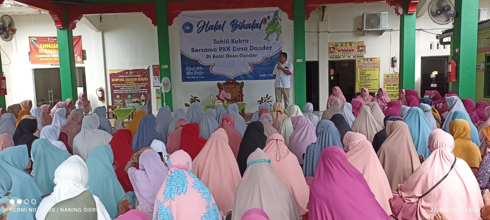 Halal Bihalal Bersama PKK Desa Dander