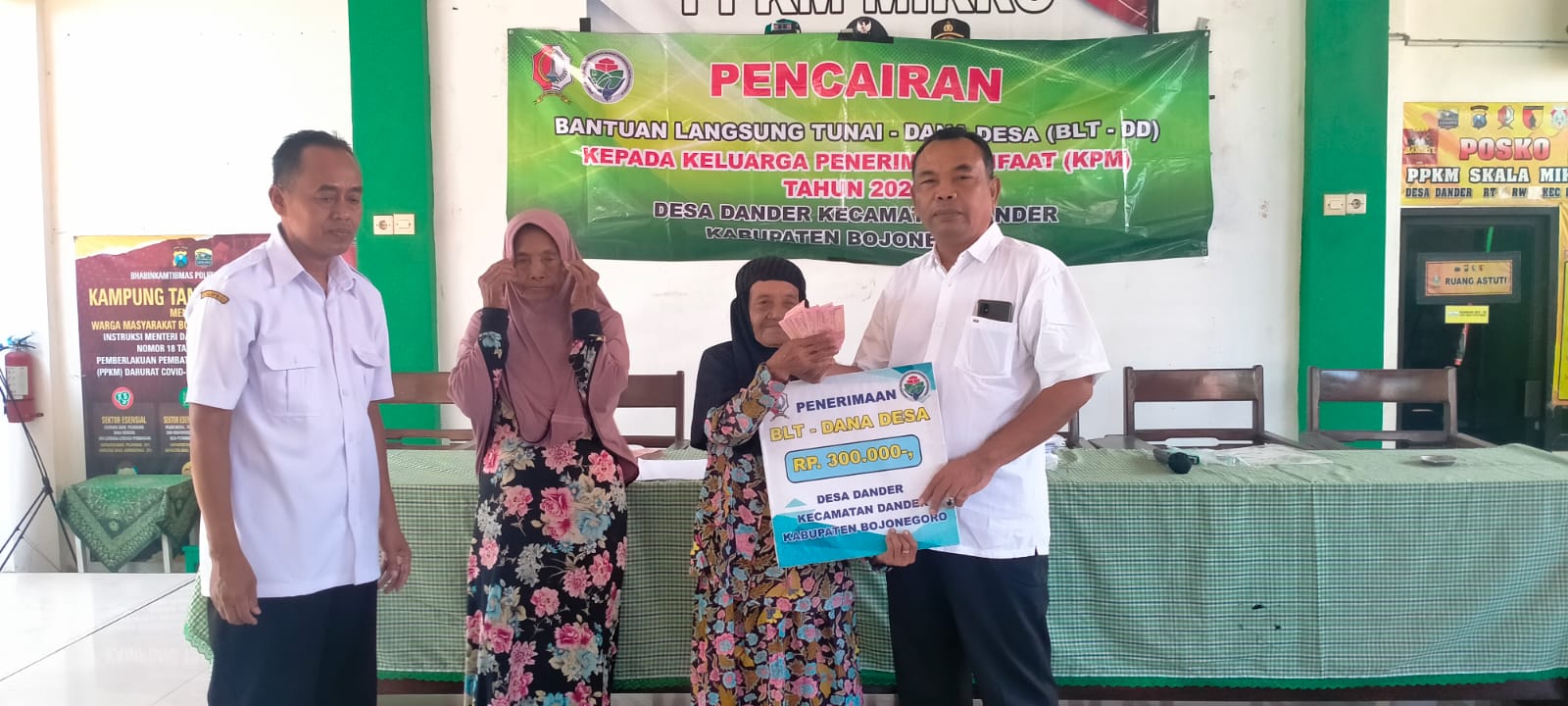 Pencairan BLT DD Bulan Juli – September 2022