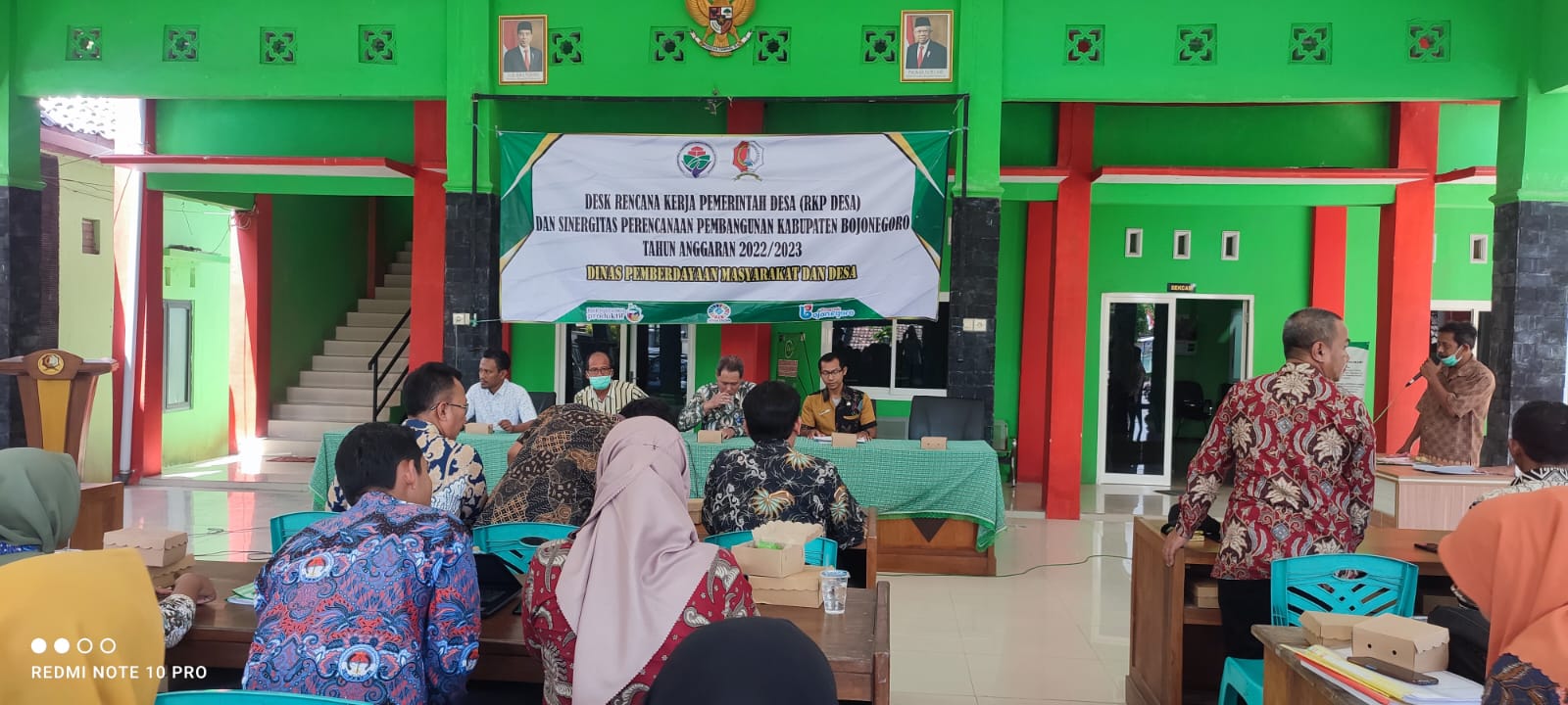 Desk Penyusunan RKP Desa Tahun 2023 untuk Desa se – Kecamatan Dander