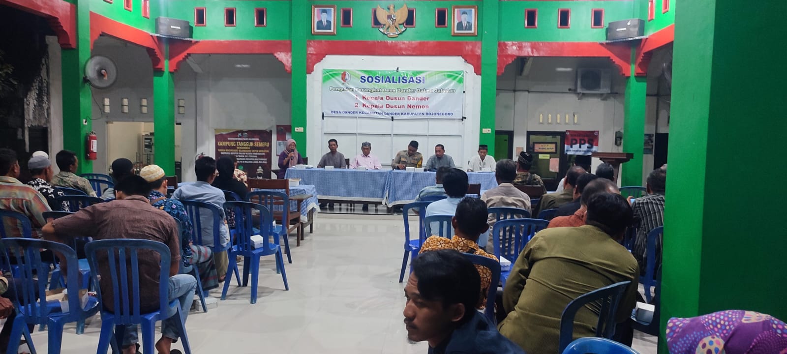 Sosialisasi Pengisian Perangkat Desa Dander Tahun 2023