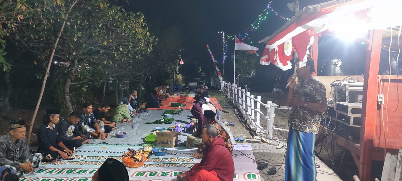 Tasyakuran HUT ke-78 RI di Lingkungan RT se-Desa Dander