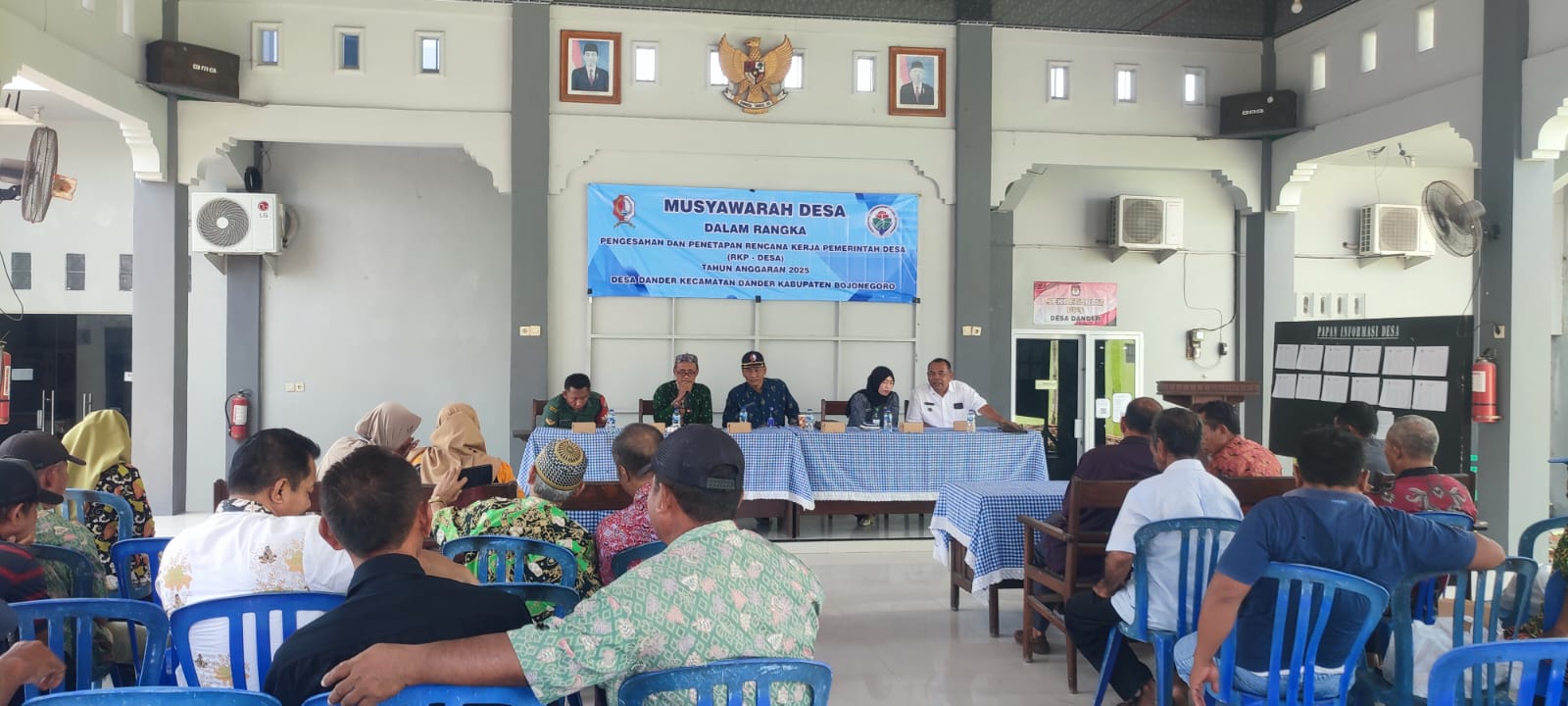 Pemerintah Desa Dander Selenggarakan Musrenbangdes dan Musdes RKP Desa Tahun 2025