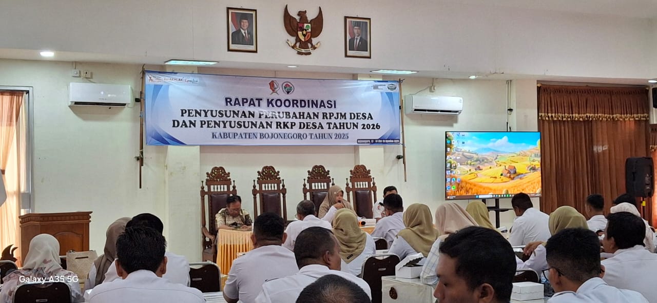 Pemerintah Desa Dander Ikuti Rapat Koordinasi Penyusunan Perubahan RPJM Desa dan Penyusunan RKP Desa
