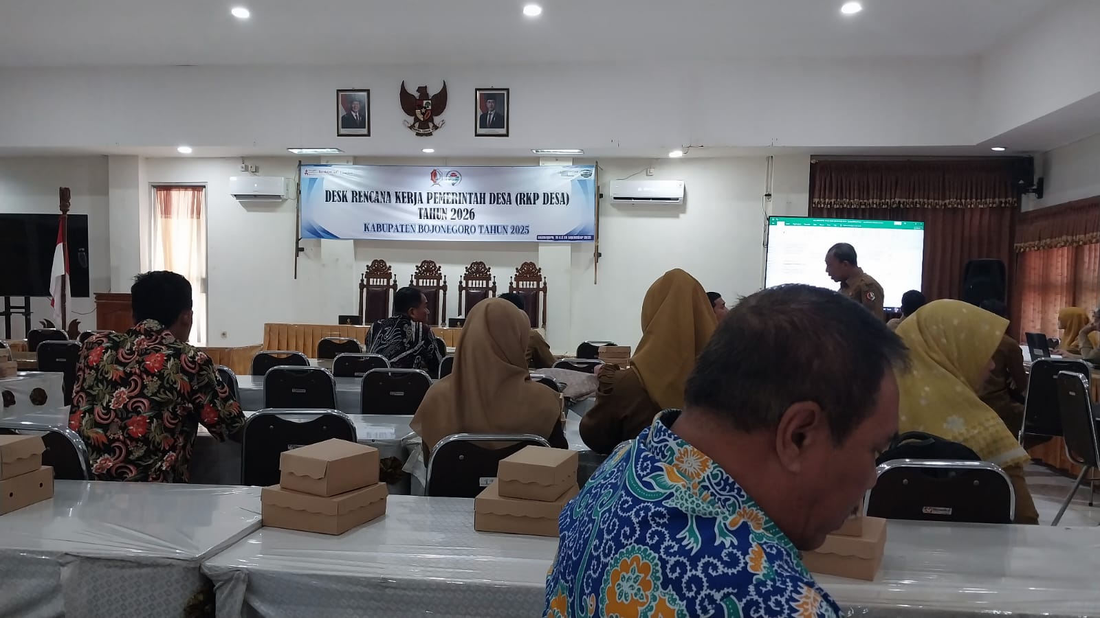 Pemerintah Desa Dander Ikuti Desk RKP Desa Tahun 2026